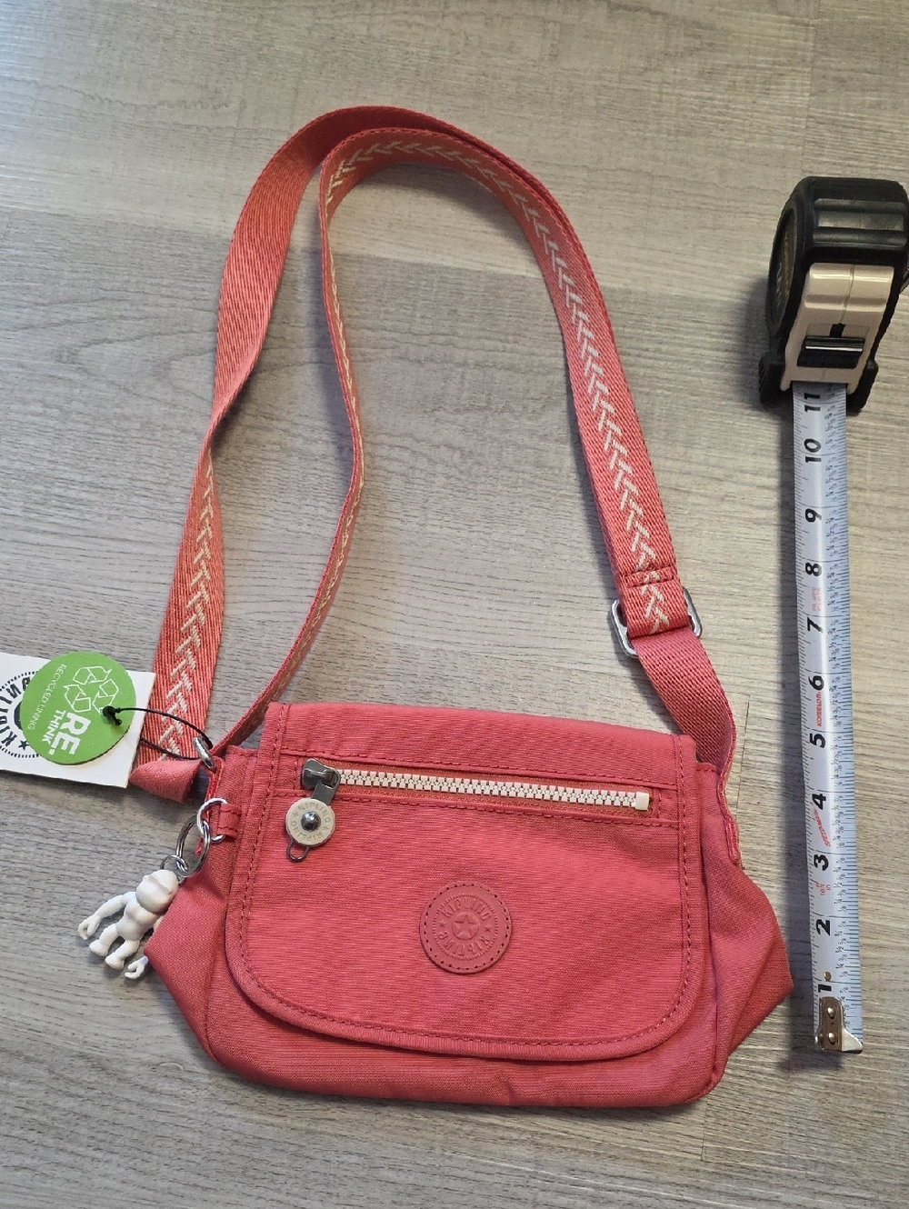 Kipling Vintage Pink Sabian Crossbody Shoulder Bag - Brands New w/Tags